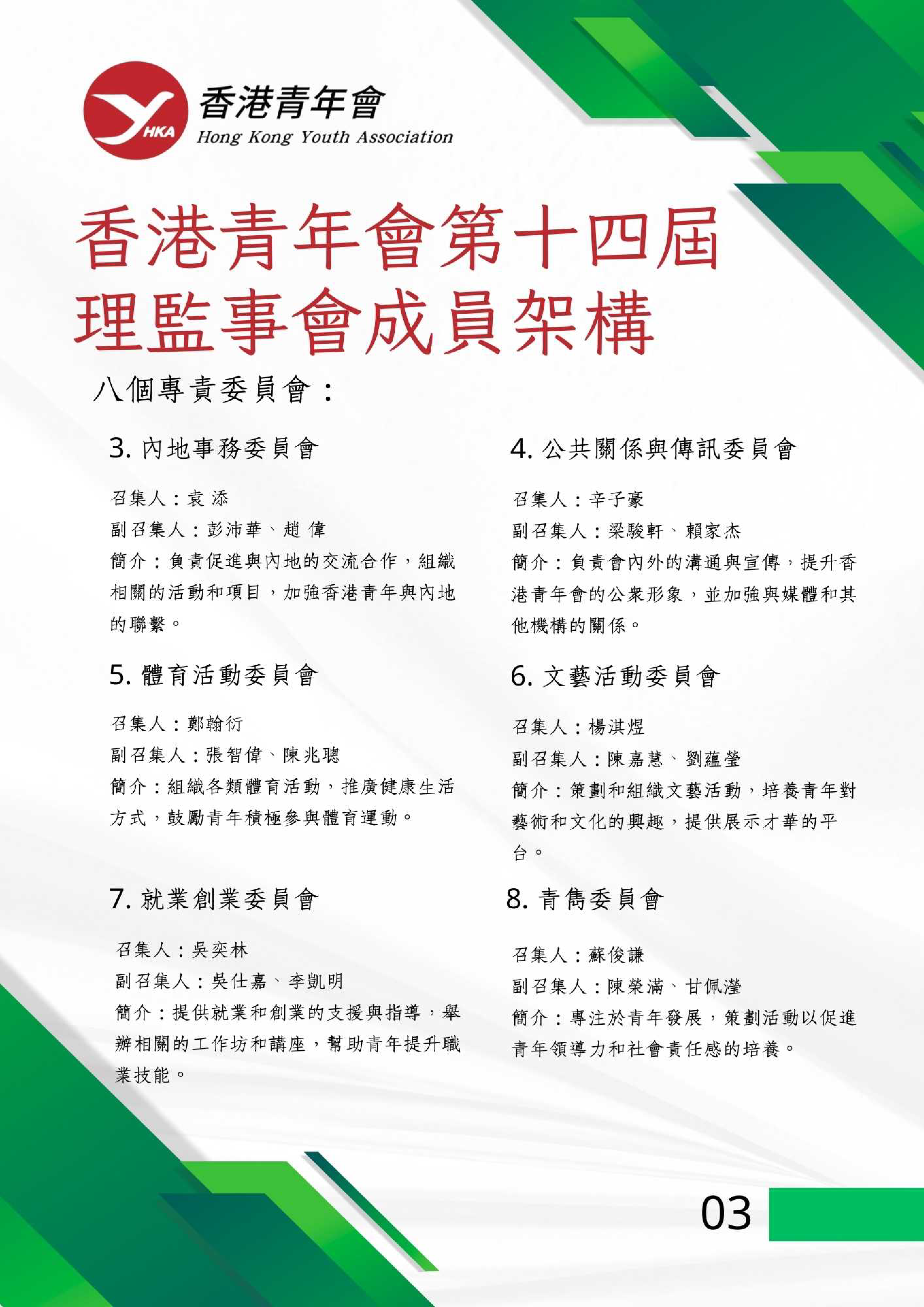 香港青年會會訊－2025年3月 5